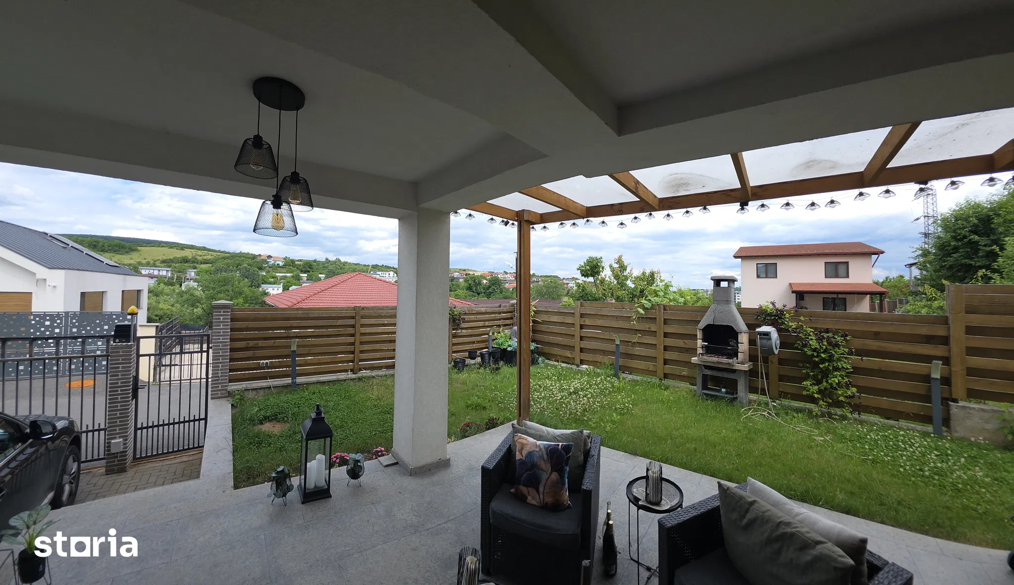 Curte și amplasare duplex premium Baciu